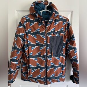 Patagonia Youth puffer Jacket size XXL 16-18 reversible